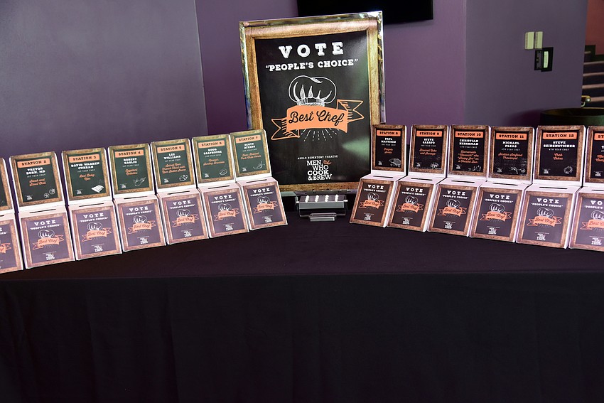 Guests voted for their favorite chef.