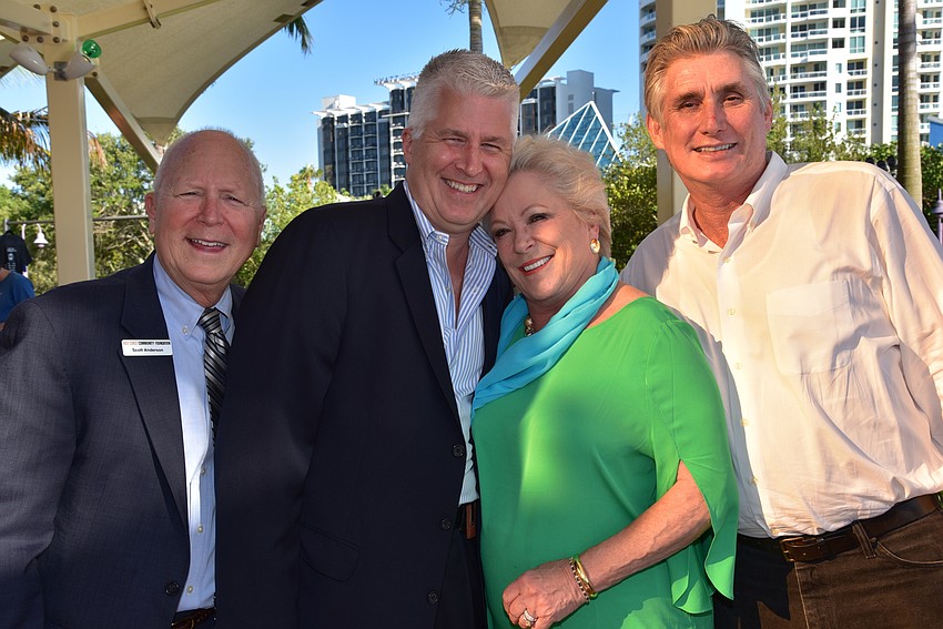 Scott Anderson, Michael Scott, Sherry Koski and Jon Thaxton