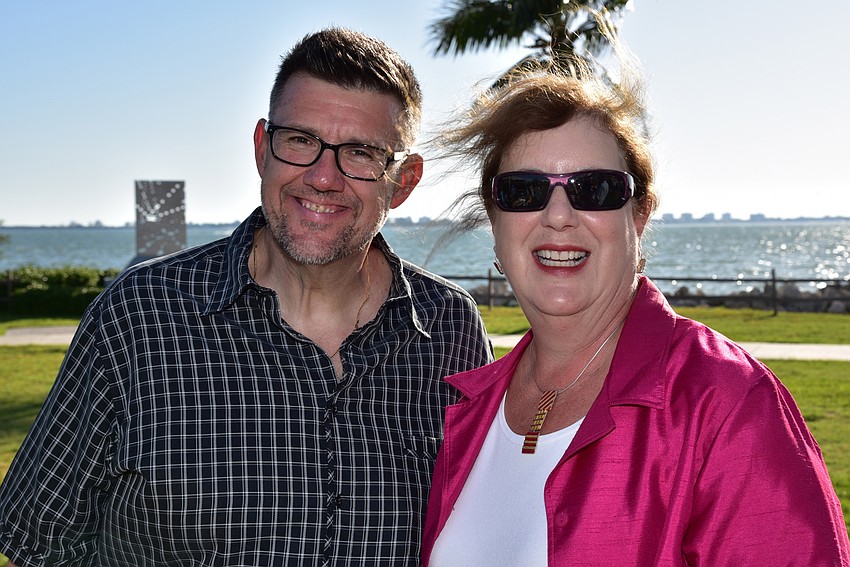 Tony Becich and Zan Stevens