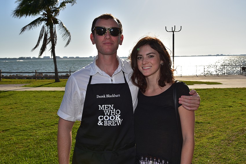 Chef Derek Blackburn and Diana Rocco