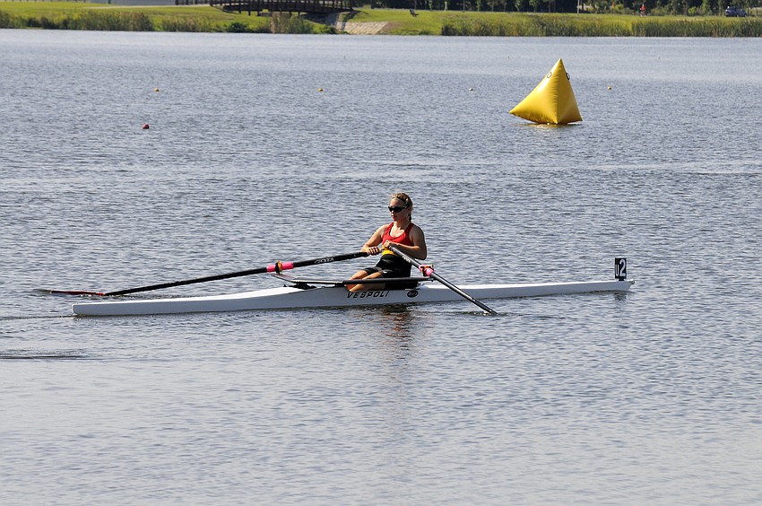 Tampa Training Center's Mackenzie Turnisky competed in the Women's U17 1x.