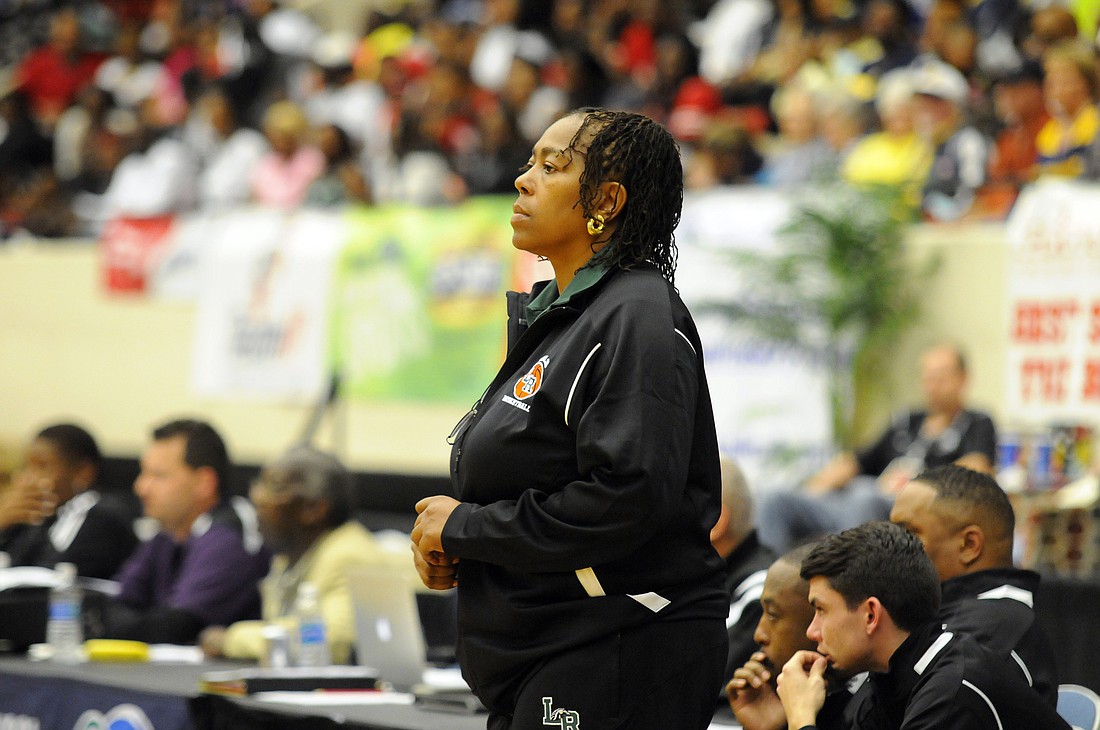 Lakewood Ranch girls basketball coach Tina Hadley guided the Mustangs to the Class 7A state championship this season.