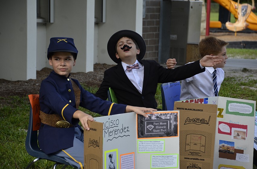 Jake Roman as Francisco Menendez, Lane Rhodes as Vincente Ybor and Devin Dicarlo as James Weldon Johnson.