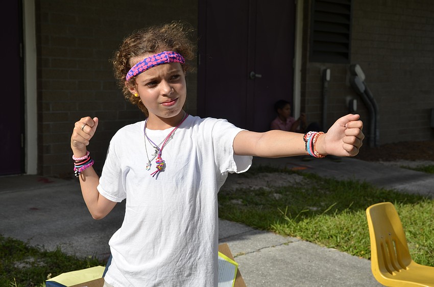 Caliegh Bagley plays Osceola