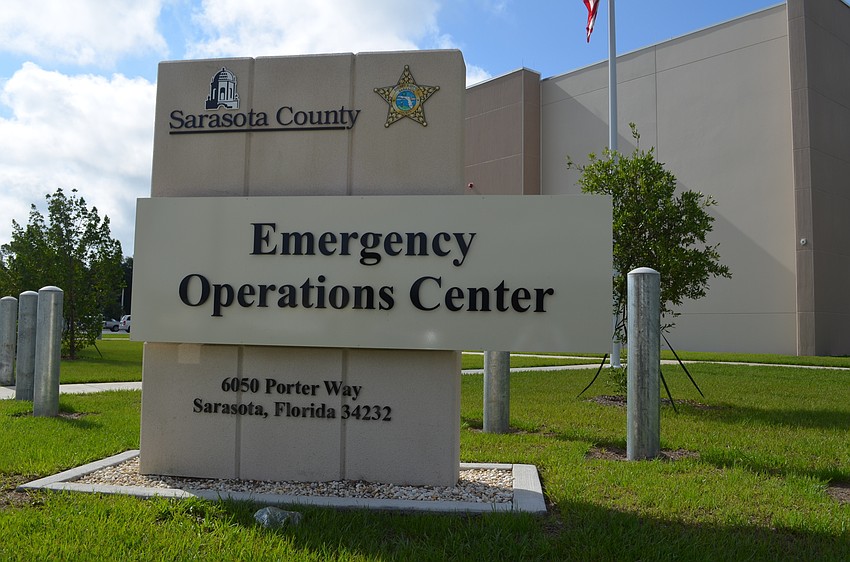 Representatives from all municipalities in Sarasota County packed into the emergency operations center on Porter Way this week for a disaster drill.