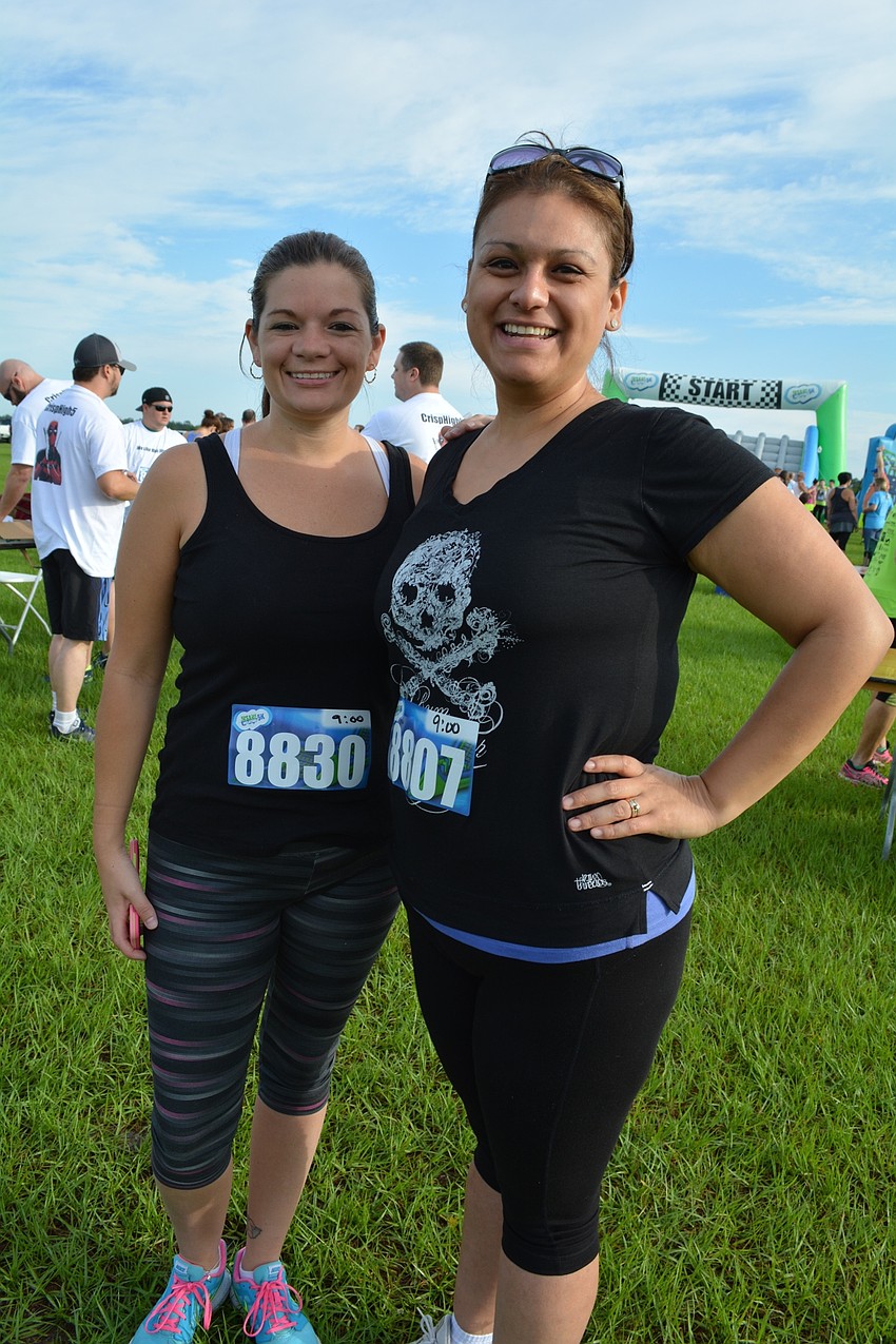 Kayna Ruvalcaba, of Sarasota, and her friend Jessica Narez, of Bradenton, saw the event posted on Facebook.