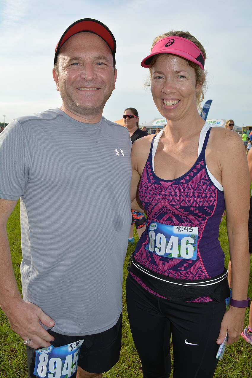 Austin Jarrod and Kim Slimwise came from Venice to participate.