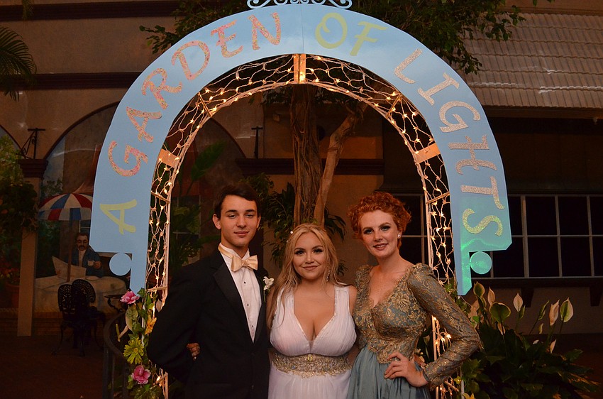 Dominic Medico, Jovana Cristiani and Madisyn Alberry