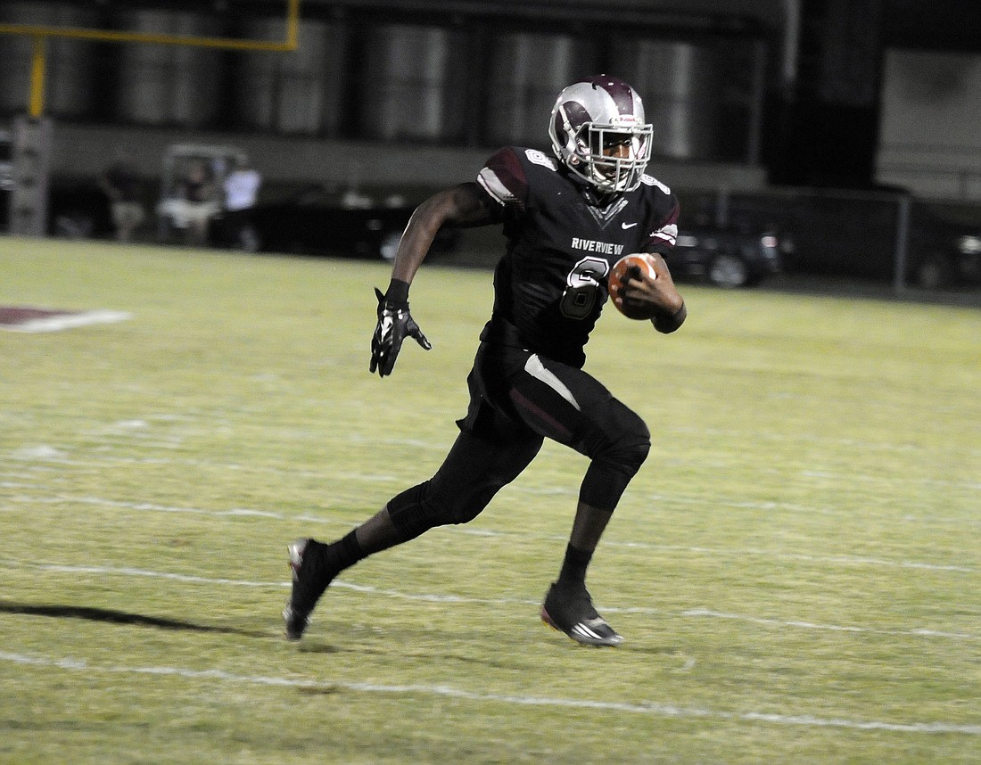 Riverview running back Areon Green and the Rams will travel to North Fort Myers for their spring game May 26.