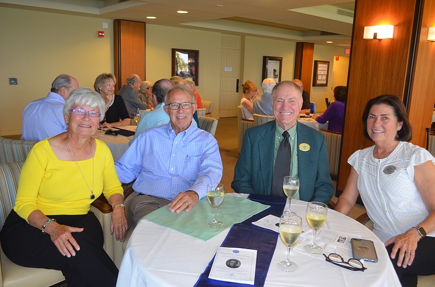 Edy and Tom Bulthuis with Lou Newman and Betty Neupert