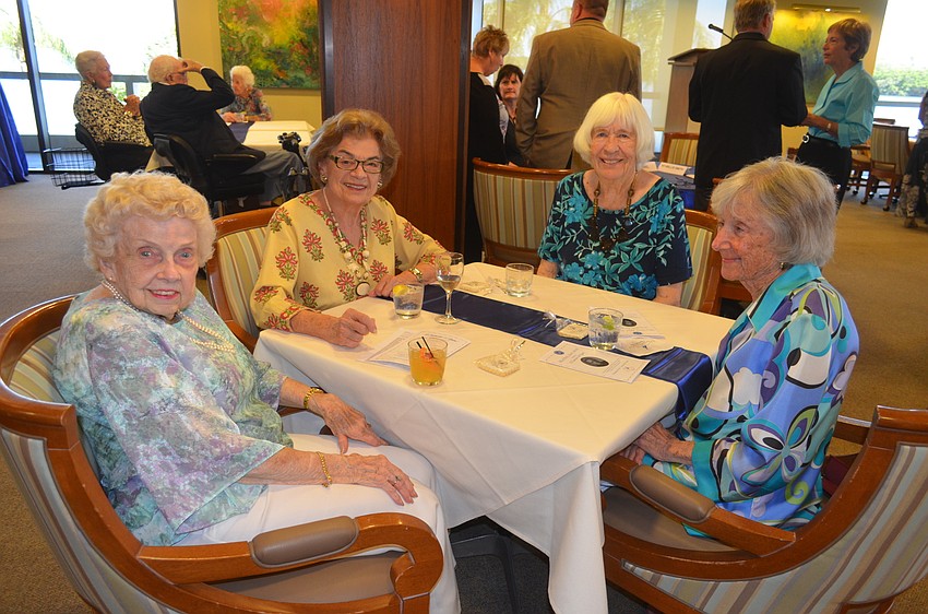 Mary Lou Paul, Jene Gerry, Jeanette Devore and Geri Johnson