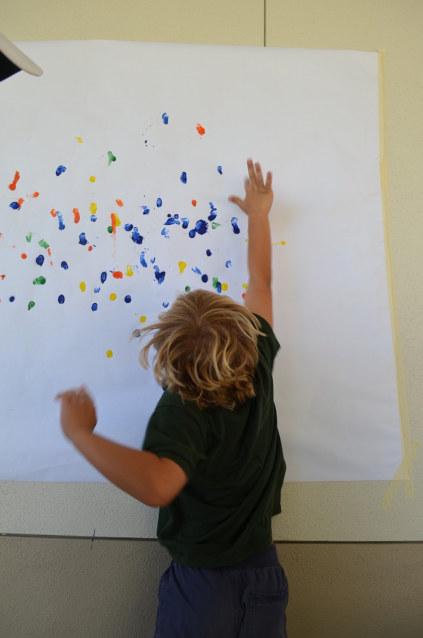 Max Miville musters all of his strength for the high jump event.