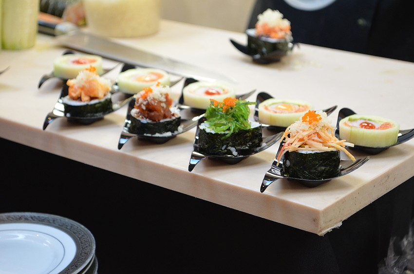 Tsunami Sushi and Hibachi offered a variety of dishes.