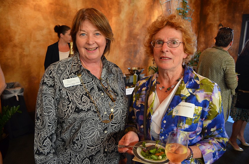 Virginia Haley with Patti Schimmel