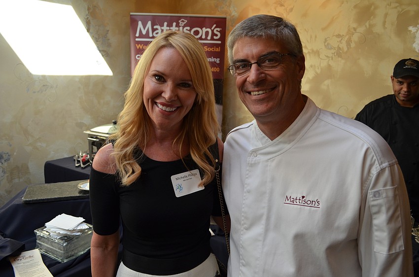 Michelle Phillips and Chef Paul Mattison
