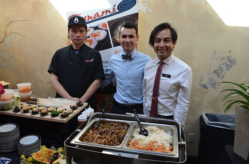 Allen Yu, Richard Delbosque and Edwin Velasco, of Tsunami