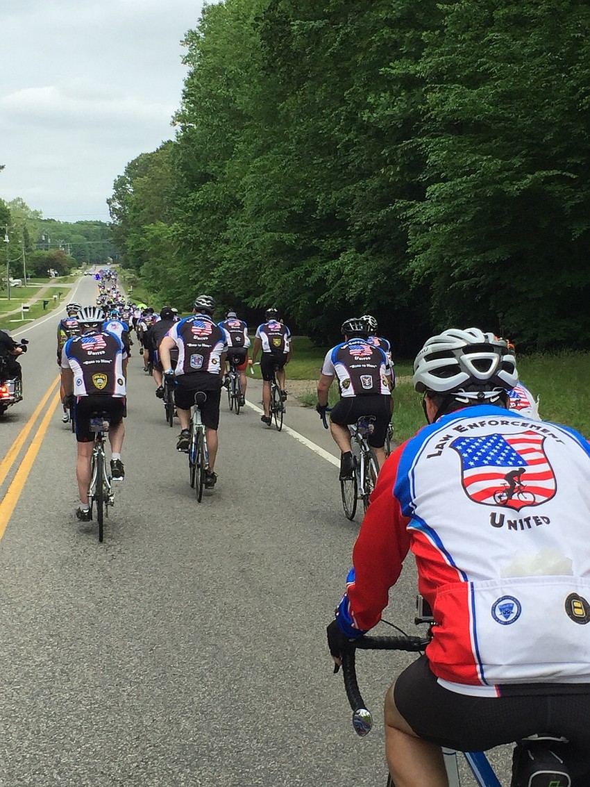 The ride was split into three days, May 10-12. Photos courtesy of Manatee County Sheriff's Office Detective Jason Carey.