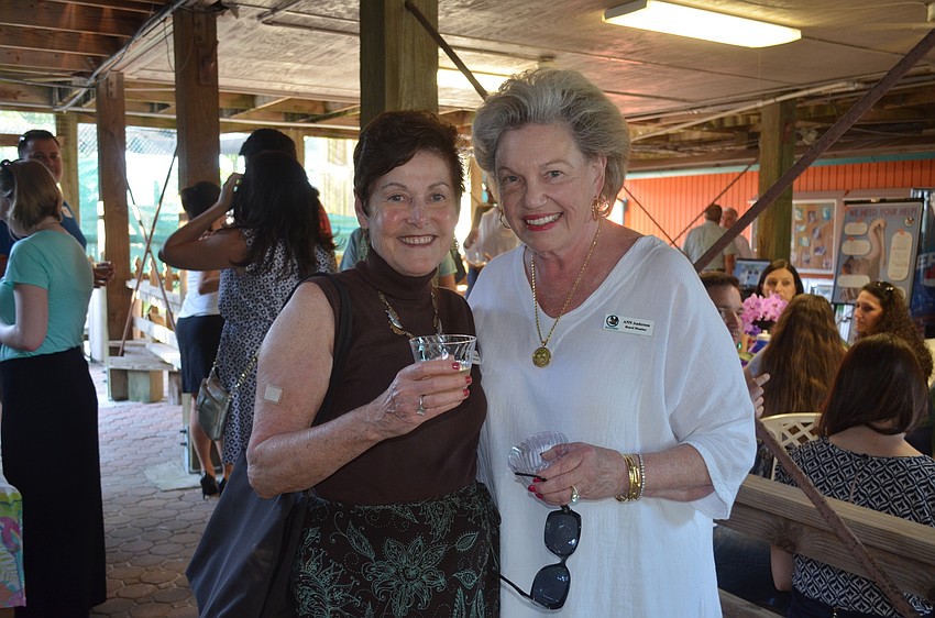 Save Our Seabirds board members Nancy Curtos and Ann Anderson