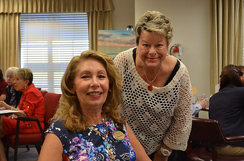 Helene Davis and Barb Kerwin