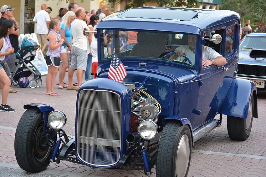 Antique car lovers had their fill at the Tribute to Heroes Parade.