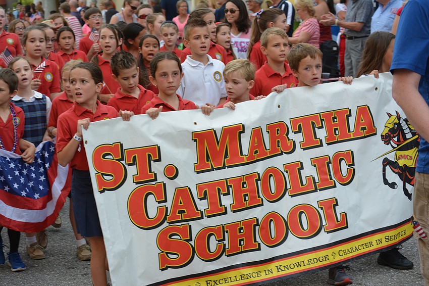 Carrying the school's banner was serious business.