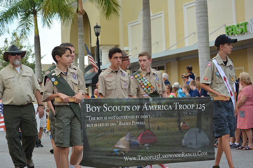 Lakewood Ranch Troop 125 honors those who have given their life in defense of the country.
