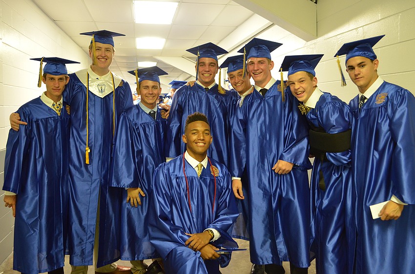 Michel Cvetan, Matt Merril, Brian Preston, Jake Walker, Chris Reyes, Dalton Burton, David Fitzgerald, Jared DeCubellis and Will Brewton.