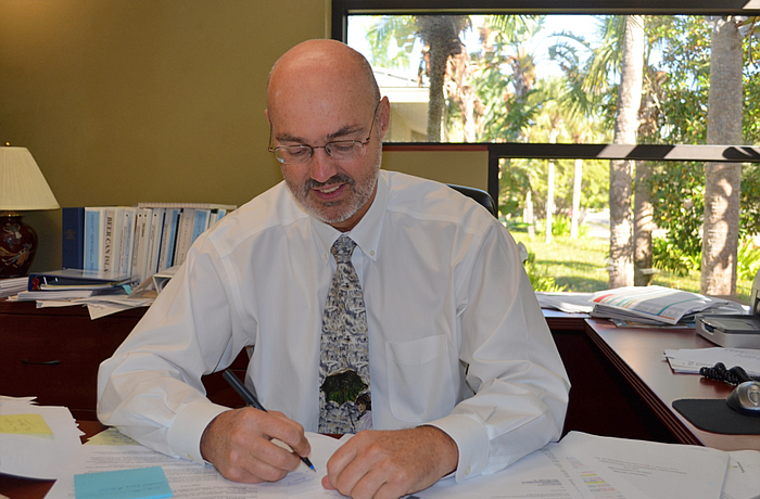 Longboat Key Town Manager Dave Bullock has proposed $16.3 million in spending.