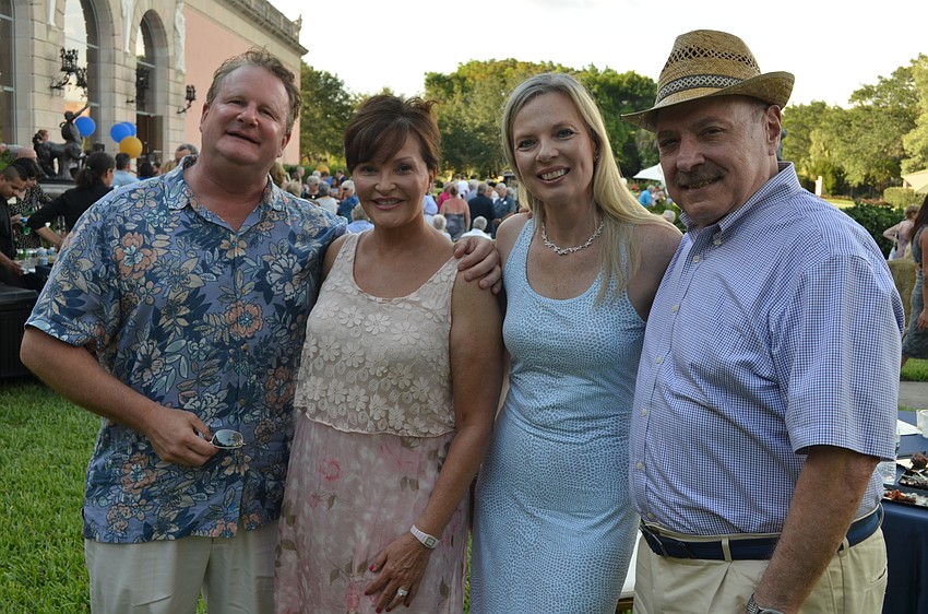 Rich and Cris Meyers with Kathy Grogan and Mark Grebler