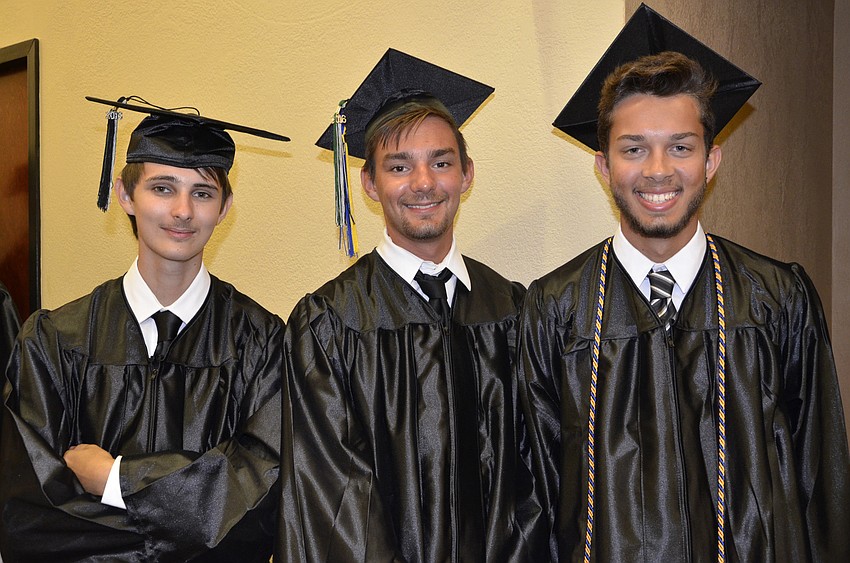 Parker Whitlock, Nick Wilcox and Sage Wilkerson