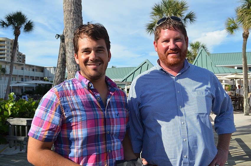 Eddie Kirsch and Rob Wells of Visit Sarasota County