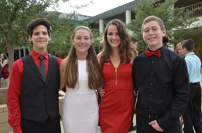 Josh Demurias, Sydney Brummett, Gemma Zapatha and Cory Swavely