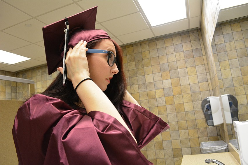 Megan Bossert will study journalism and criminal justice at Santa Fe College, in Gainesville.