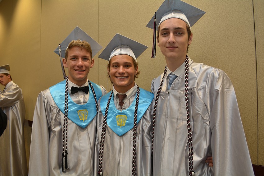 Top 10% graduates Elezar Tonev, Domenic Aluise and CJ Cooper started their own business, Research Development Manufacturing.