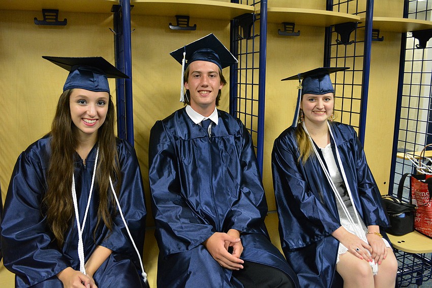 Sydney Koffman, Dylan Goes and Amy Decker all are going to different post-graduate schools.