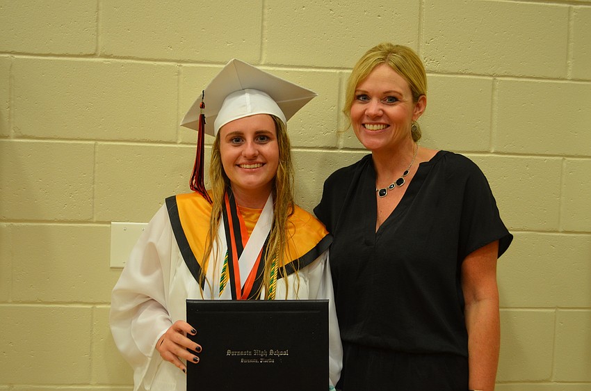 Isabella Soldafi with her mother Dana