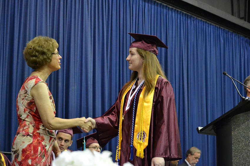 Sarasota County Schools Superintendent Lori White Samantha Hamel.