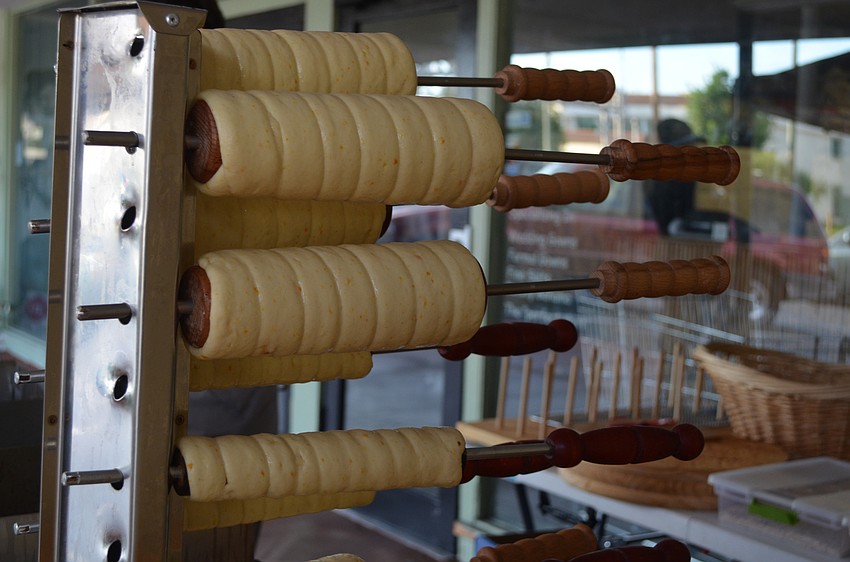 Kurtos Inc. was onsite preparing traditional Hungarian pastries.