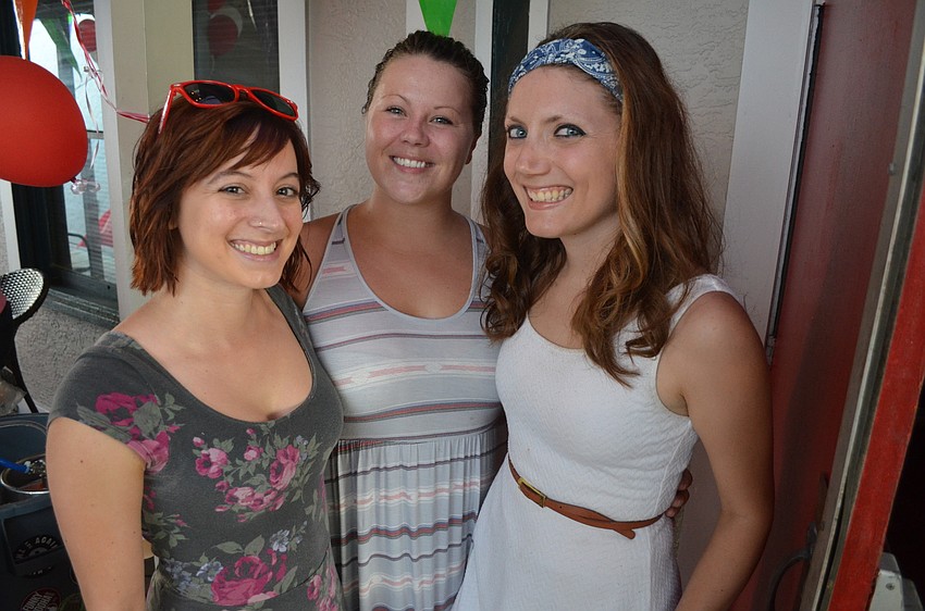 Dana Ernest, Audra Lange and Mackenzie Nilsen