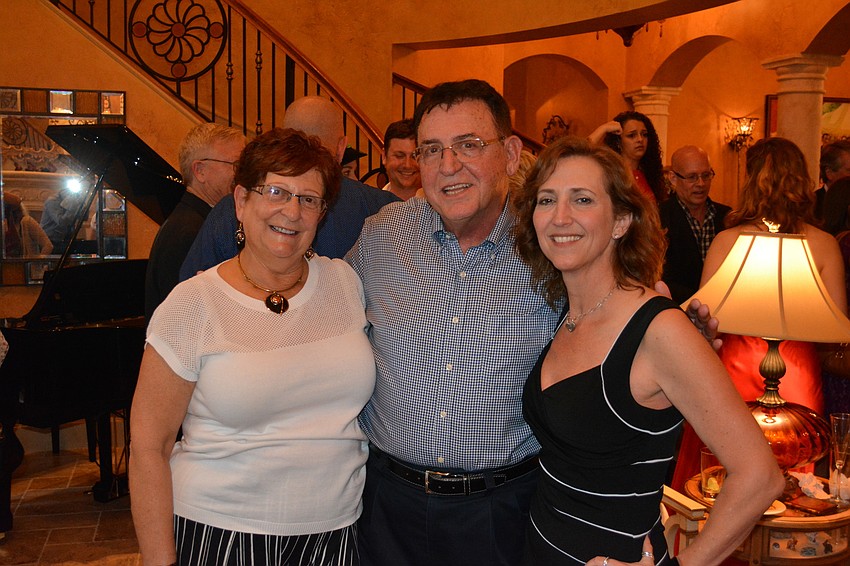 Ann Marie and Lou Marinaccio hosted about 250 people at their Concession home for The Players CEO Michelle Bianchi Pingel to kick off a fundraising campaign.