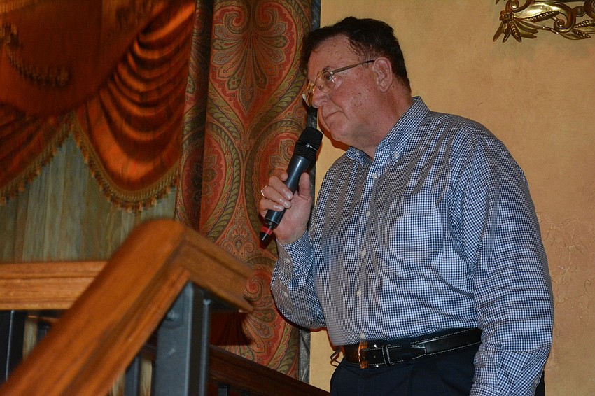 Lou Marinaccio told the crowd The Players coming to Lakewood Ranch would be 