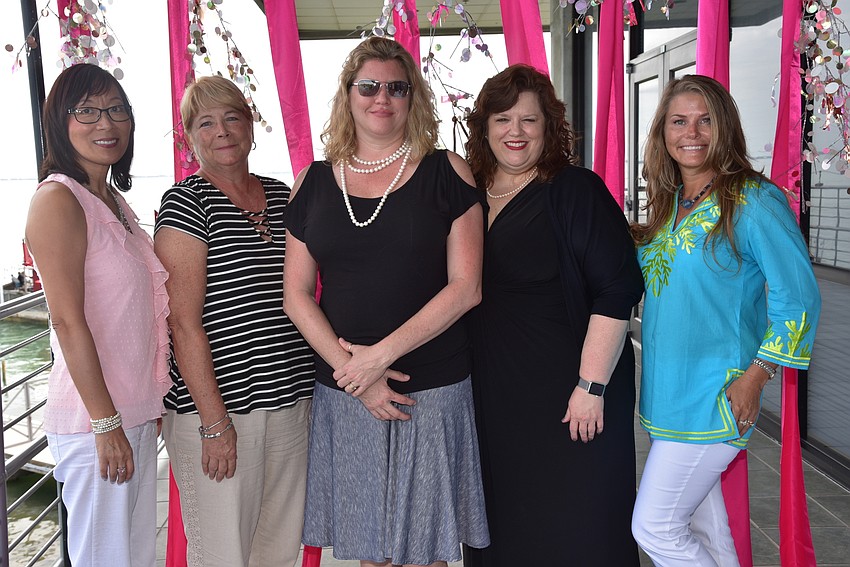 Debbie Miller, Lynne Haberkain, Stacey Heaps, Kim Mullins and Kim Rich