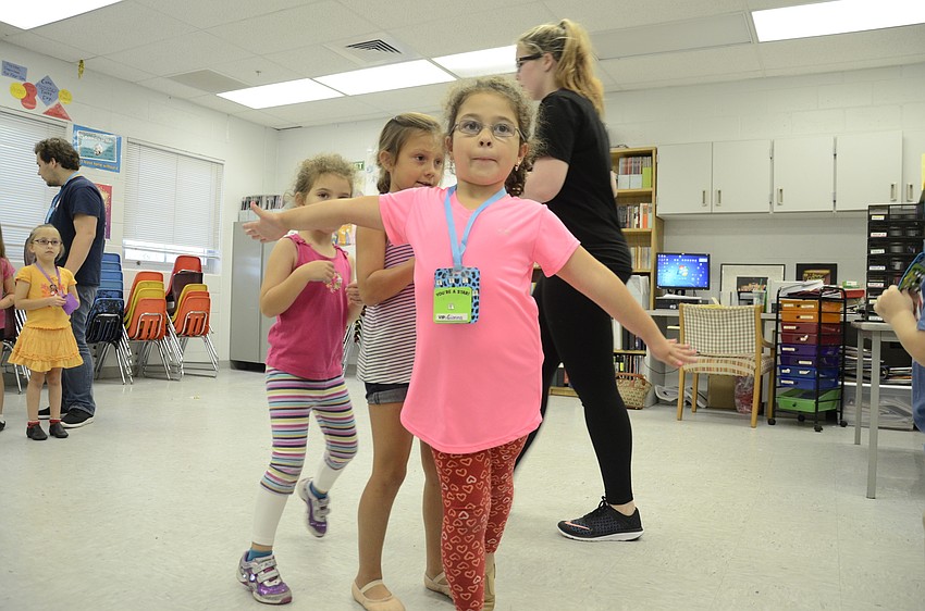 Gianna Demino of Classical Academy takes a spin.