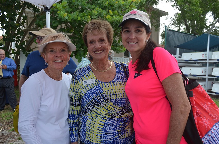 Marilyn Huseby, Karen Gallagher and Leslie Williams