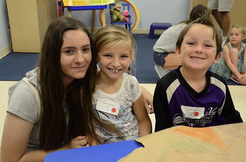 Marissa Boccarossa, Svannah McIntosh and Anthony Yanevich