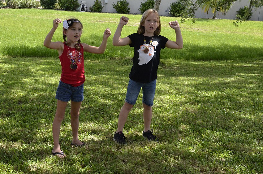 Cristina Springfield and Avery Van Aken sing their 
