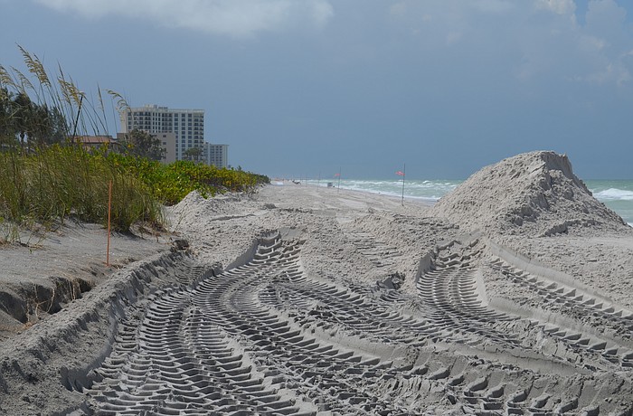 The town of Longboat Key is nearly finished with a mid-Key truck haul that has expanded island beaches.