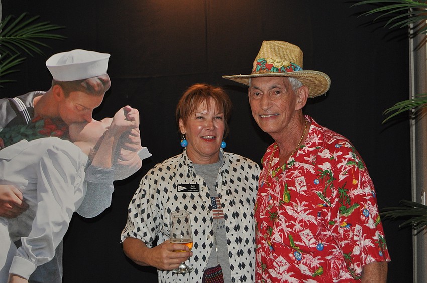 Fleet Captain Tami Walsh and Fred Doery