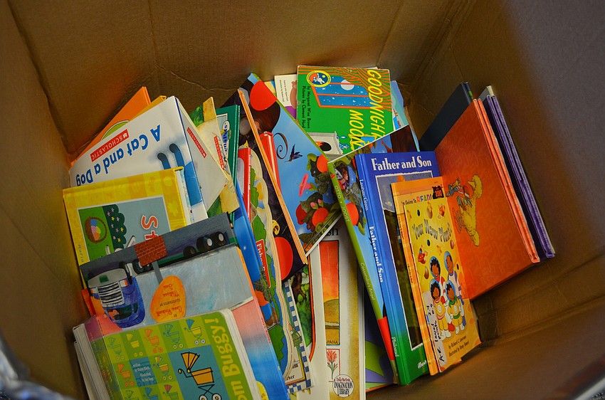 A book drive was part of the understanding literacy project conducted by the Community Youth Development SRQ Volunteens.