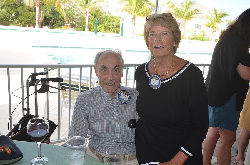 Paul and Judy Achre, who were celebrating their 58th wedding anniversary